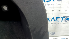 Right arch trim for Mazda CX-5 22-25, black, scratches, abrasions, broken fastener