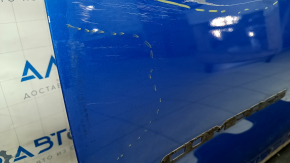Bare front left door Jeep Compass 17-24 blue PBJ, scratches, dented
