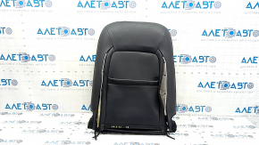Mazda CX-5 17-23 passenger seat back upholstery, black leather, heated, perforated, dents