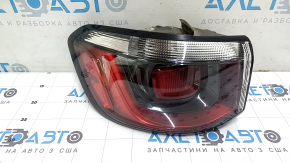 Left outer fender light for Jeep Compass 19-24 halogen, scratches