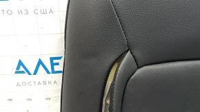 Mazda CX-5 17-23 driver's seat back upholstery, black leather, heated, perforated, dented