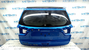Jeep Compass 17-24 blue PBJ bare tailgate with glass, scratches