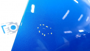 Jeep Compass 17-25 front right fender, blue PBJ, scratches