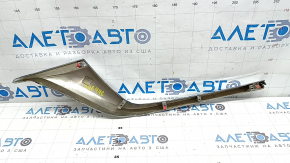 Left Mazda CX-5 22-25 chrome grille molding, broken mount, scratches
