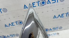 Left Mazda CX-5 22-25 chrome grille molding, broken mount, scratches