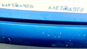 Jeep Compass 22-25 rear bumper, bare upper part, without parking sensors, blue PBJ, scratches, broken fasteners