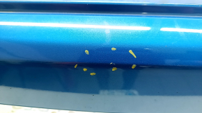 Jeep Compass 22-25 rear bumper, bare upper part, without parking sensors, blue PBJ, scratches, broken fasteners