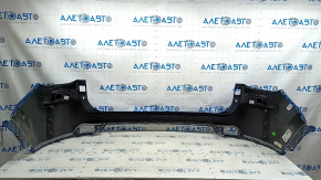 Jeep Compass 22-25 rear bumper, bare upper part, without parking sensors, blue PBJ, scratches, broken fasteners