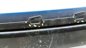 Jeep Compass 22-25 rear bumper, bare upper part, without parking sensors, blue PBJ, scratches, broken fasteners