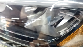 Jeep Compass 22-25 halogen + LED headlight assembly with mounting bracket, sand, scratches