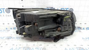 Jeep Compass 22-25 halogen + LED headlight assembly with mounting bracket, sand, scratches