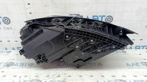 Jeep Compass 22-25mm halogen + LED headlight assembly with mounting bracket, sand