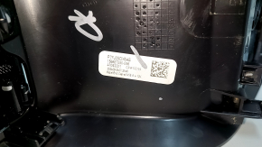Jeep Compass 22-25 rear center console trim, black, glossy