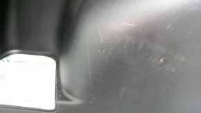 Lower left arch trim for Jeep Compass 17-25, black, type 1, no pocket, scratches, broken guide