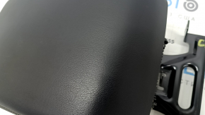 Mazda CX-5 17-25 black leather armrest, scratches, needs cleaning