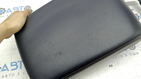 Mazda CX-5 17-25 black leather armrest, scratches, needs cleaning