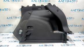 Lower right arch trim for Jeep Compass 17-24, black, no pocket, scratches