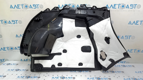Lower right arch trim for Jeep Compass 17-24, black, no pocket, scratches
