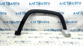 Jeep Compass 17-24 front right fender arch trim: structure, broken fasteners, scratches