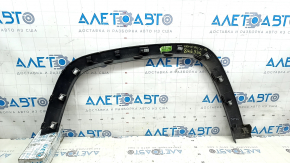 Jeep Compass 17-24 front right fender arch trim: structure, broken fasteners, scratches