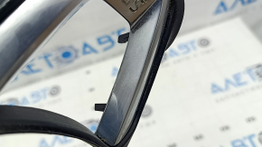 Mazda CX-5 17-25 steering wheel cover without heated steering wheel, peeling chrome, scratches