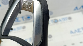 Mazda CX-5 17-25 steering wheel cover without heated steering wheel, peeling chrome, scratches
