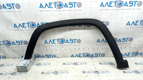 Jeep Compass 17-24 front left fender arch trim: structure, scratches, broken fasteners