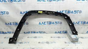 Jeep Compass 17-24 front left fender arch trim: structure, scratches, broken fasteners