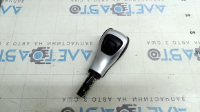 Jeep Compass 22-25 leather gear knob, gray trim, scratches