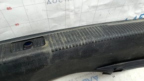 Audi A6 C7 12-18 trunk opening trim, black, scratches, broken fastener, needs dry cleaning