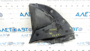 Front right fender liner, lower part, Mazda CX-5 22-25, scratches, scuffs, torn