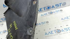 Front right fender liner, lower part, Mazda CX-5 22-25, scratches, scuffs, torn