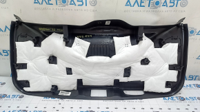 Jeep Compass 17-24 black lower tailgate trim with scratches