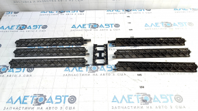 6 Jeep Cherokee KL 19-23 Radiator Blind Blades with Mounts