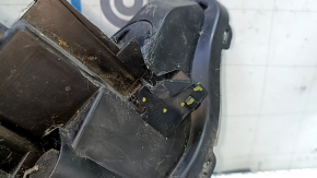 Toyota Prius V 15-17 front left headlight assembly (rest LED), water damage, broken mount, damaged chrome frame