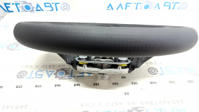 Jeep Compass 23-25 black leather steering wheel without pads, traces of a cover