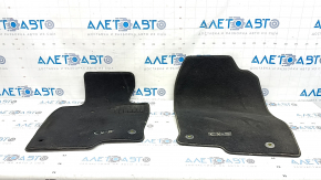Set of Mazda CX-5 interior mats, 17-24, cloth, black, for cleaning