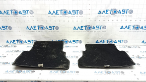 Set of Mazda CX-5 interior mats, 17-24, cloth, black, for cleaning