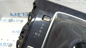Mazda CX-5 17-24 automatic transmission shifter cover with MiDrive button, scratches, peeling chrome, no cover