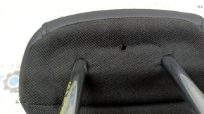 Jeep Compass 23-25 rear center headrest, black leather, hole in fabric