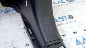 Right arch trim for Toyota Prius V 15-17, black, scratches