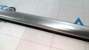 Door-glass molding, central front left, Audi Q5 80A 18-19, chrome, scratches, dented