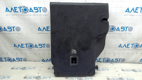 Rear seat 2nd row upper right Jeep Compass 22-25 leather + cloth black, white and black stitching, wrinkled