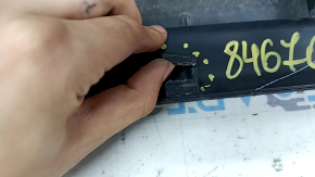 Left threshold for Jeep Compass 17-24: structure, scratches, wear, cracks, broken fasteners