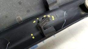 Left threshold for Jeep Compass 17-24: structure, scratches, wear, cracks, broken fasteners