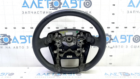 Naked steering wheel for Toyota Prius V 12-17 leather, ready for dry cleaning