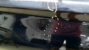 Bare front left door Honda CRV 23-25 black NH731P, scratches