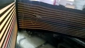 Honda CRV 23-25 black NH731P rear left door, dented