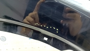 Honda CRV 23-25 front right fender, black, NH731P, scratches