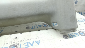 Tesla Model 3 18 headliner - gray cloth, tears, abrasions, needs cleaning